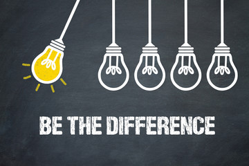 Be the difference 
