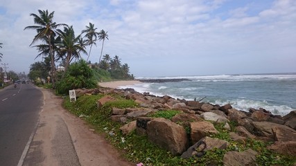 Fototapeta na wymiar View of the beach