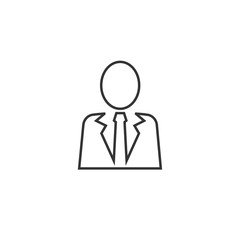 business man icon vector illustration for graphic design and websites