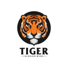 Head Tiger logo Design Vector, Creative design, Template, illustration