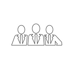 business men icon vector illustration for graphic design and websites
