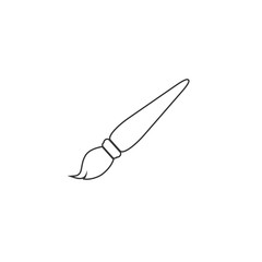 paint brush icon vector illustration for graphic design and websites