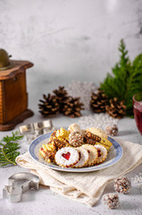 Czech christmas sweet cookies