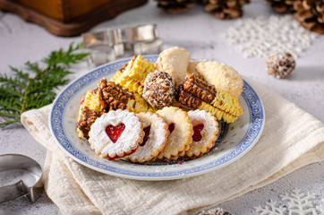 Czech christmas sweet cookies