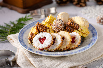 Czech christmas sweet cookies