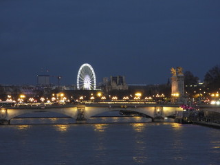 vue Paris avant la nuit