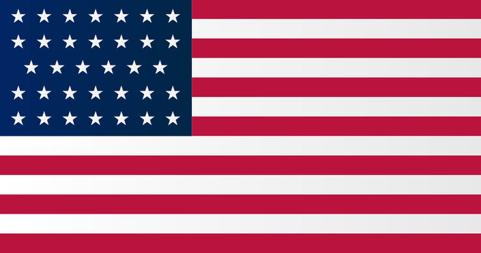 Union Side American Civil War Flag