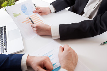 Team job young businessmans crew working with new startup project