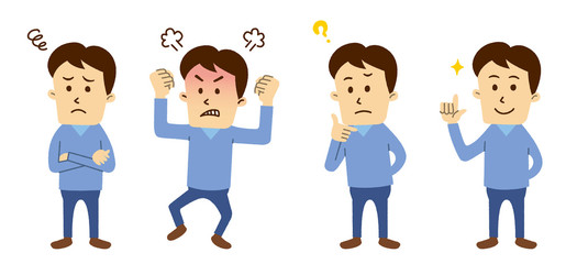 03_01_若い男性A_トラブル解決セット2	