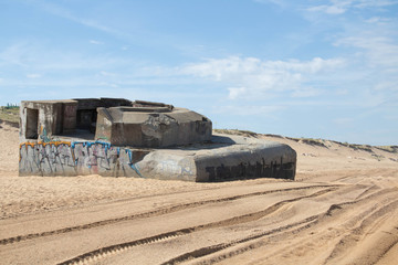 Bunker sur plage