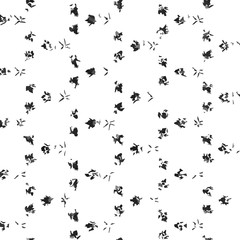 Seamless vector pattern in ornamental style. Geometric desing texture for gift.