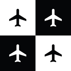 Plane icon for web and mobile