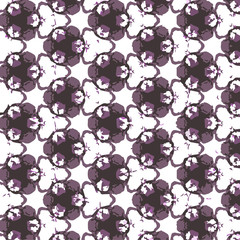 Seamless vector pattern in ornamental style. Geometric desing texture for gift.