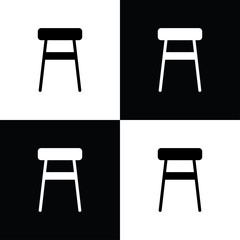 Chair icon for web and mobile