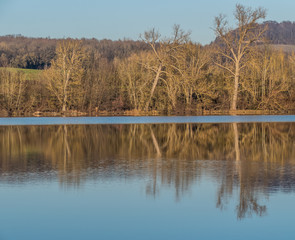 Der Aalkistensee bei Maulbronn im Winter