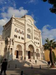 Fototapeta na wymiar Kathedrale Notre-Dame-Immaculée in Monaco 