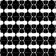 Seamless vector pattern in ornamental style. Geometric desing texture for gift.