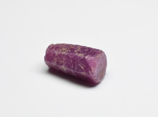 Ruby from Guinea Conakry natural raw gemstone crystal