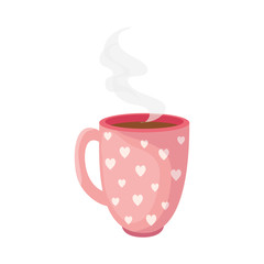 cup coffee delicious isolated icon vector illustration design