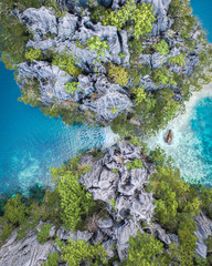 Coron Philippines aerial photo