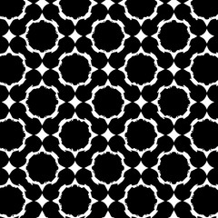 Obraz premium Seamless vector pattern in ornamental style. Geometric desing texture for gift.