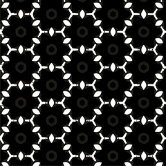 Seamless vector pattern in ornamental style. Geometric desing texture for gift.