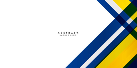 Blue Gold White Silver Box Rectangle Abstract Background Vector Presentation Design