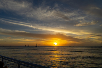 Fototapeta na wymiar yachts in Key West