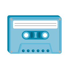 cassette nineties retro isolated icon vector illustration design