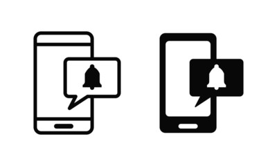 notification icon. alert vector isolated icon symbol