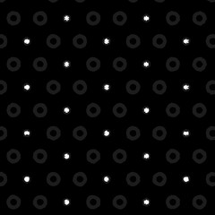 Seamless vector pattern in ornamental style. Geometric desing texture for gift.