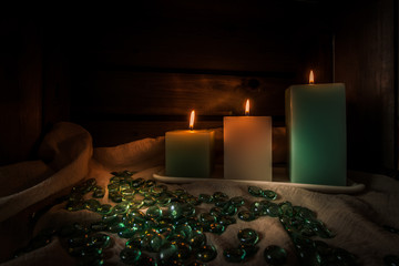 Candles and Beads