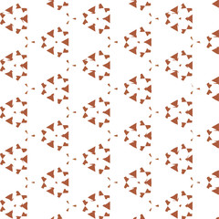 Seamless vector pattern in ornamental style. Geometric desing texture for gift.