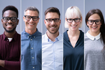 Close-up Of Happy Businessman