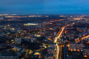 Obraz premium View of the city of Wroclaw