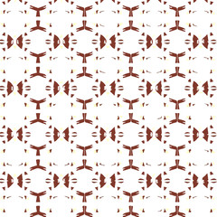 Seamless vector pattern in ornamental style. Geometric desing texture for gift.