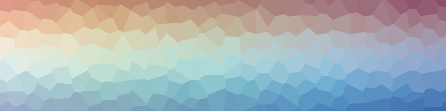 Abstract Trianglify gradient Generative Art background illustration