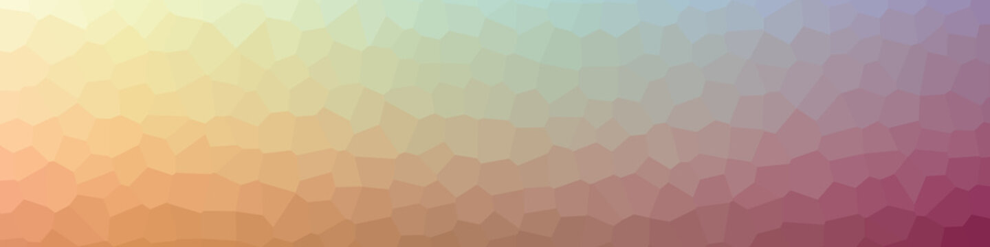 Abstract Trianglify gradient Generative Art background illustration