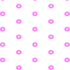 Seamless vector pattern in ornamental style. Geometric desing texture for gift.