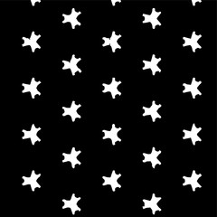 Seamless vector pattern in ornamental style. Geometric desing texture for gift.