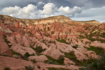 Meskendir Valley, Pink Valley. Cappadocia, Turkey
