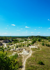 Babia Dolina Quarry in Jozefow, Roztocze, Lublin Voivodeship, Poland