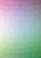 Fototapeta premium Abstract Trianglify gradient Generative Art background illustration