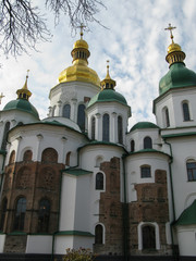 Fototapeta na wymiar St. Sophia's Cathedral, Kyiv, Ukraine