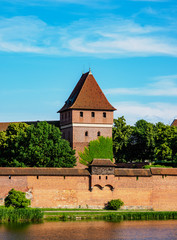 Castle of the Teutonic Order in Malbork, Pomeranian Voivodeship, Poland