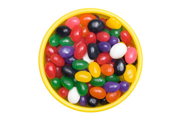 Bowl of jellybeans