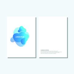 Dynamic Abstract Liquid Trendy Color Gradation Background