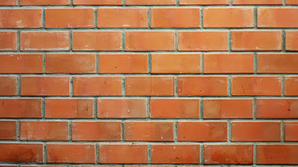 red brick wall background