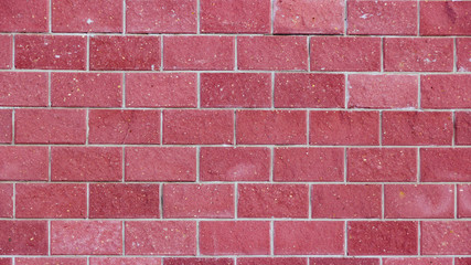 Red brick wall