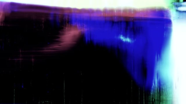 Flicker 126: Abstract film leader forms flicker and pulse (Loop).